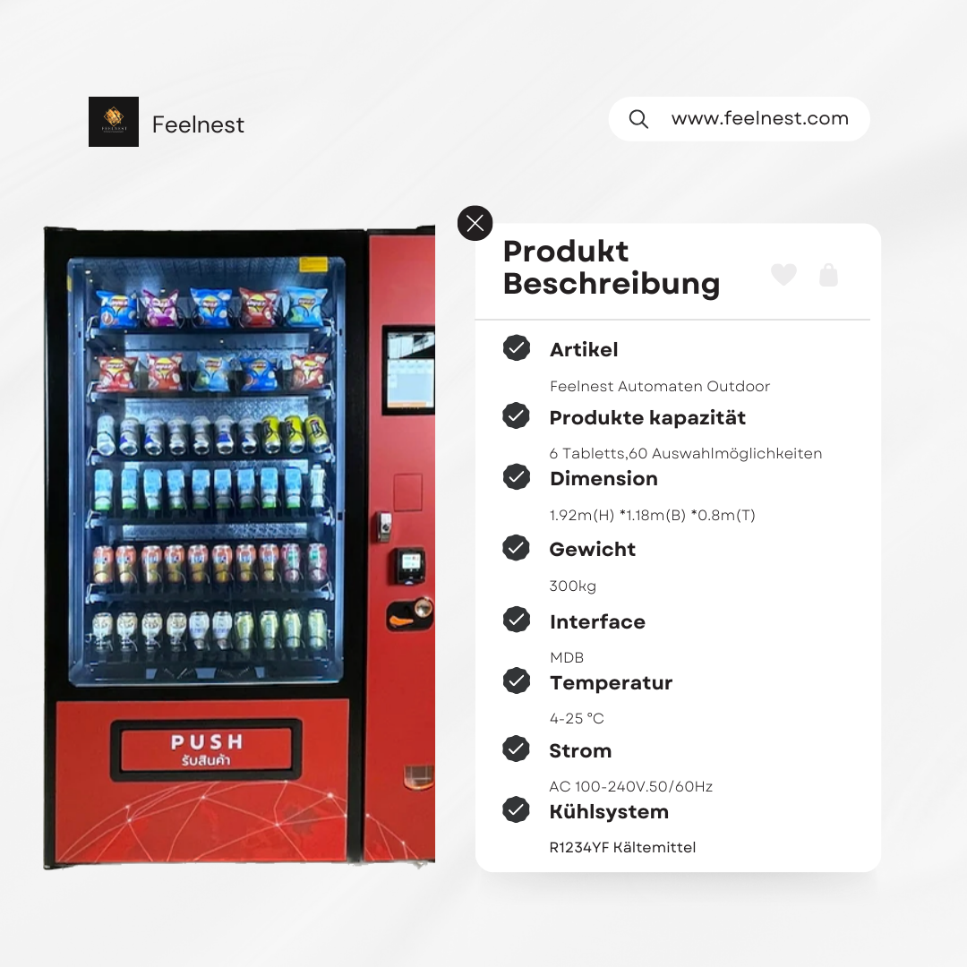 Snackautomat 0.6 (Mit kleinem Touchscreen)